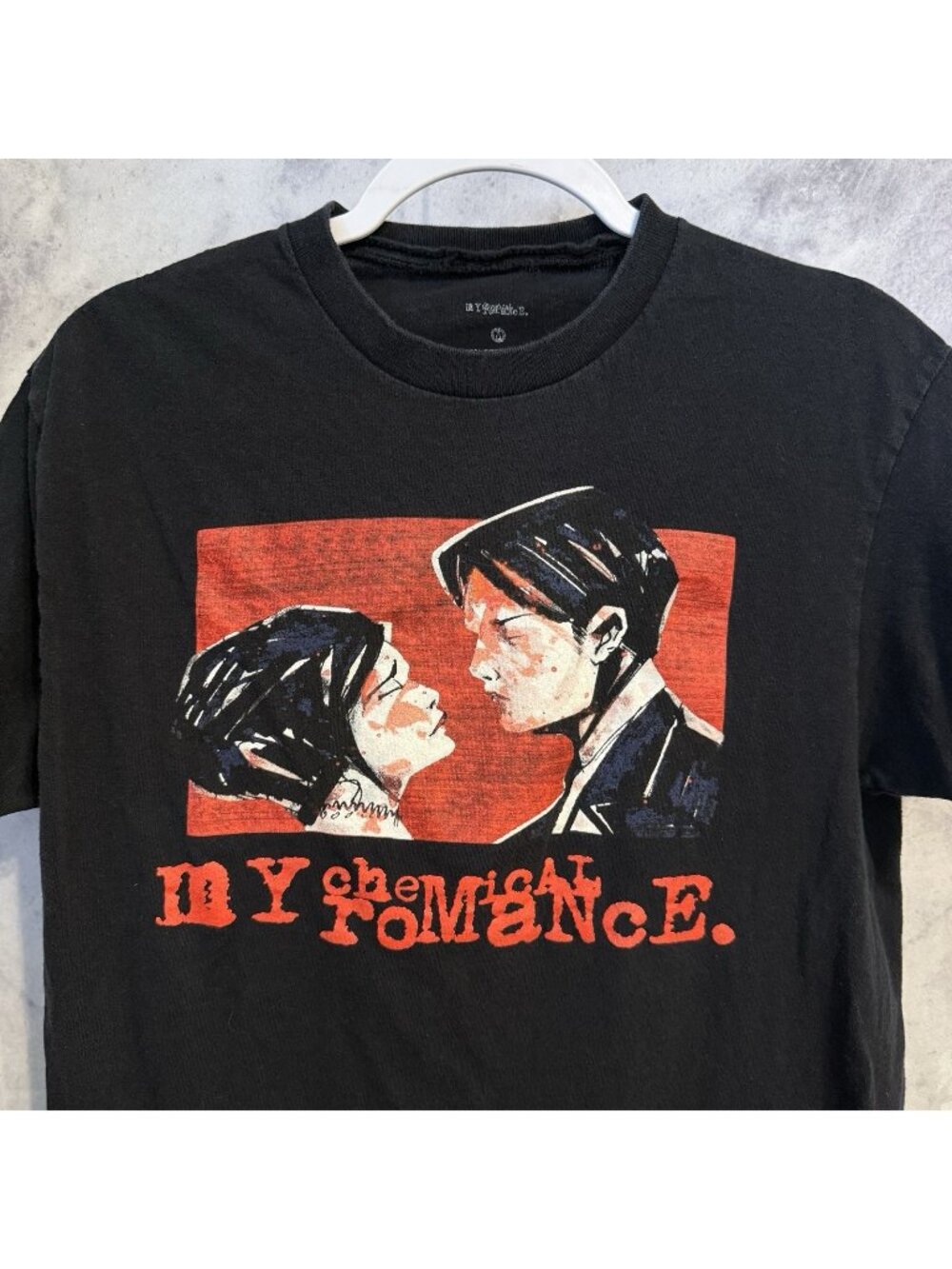 My Chemical Romance Band T Shirt Mens Medium Black Short Sleeve Emo